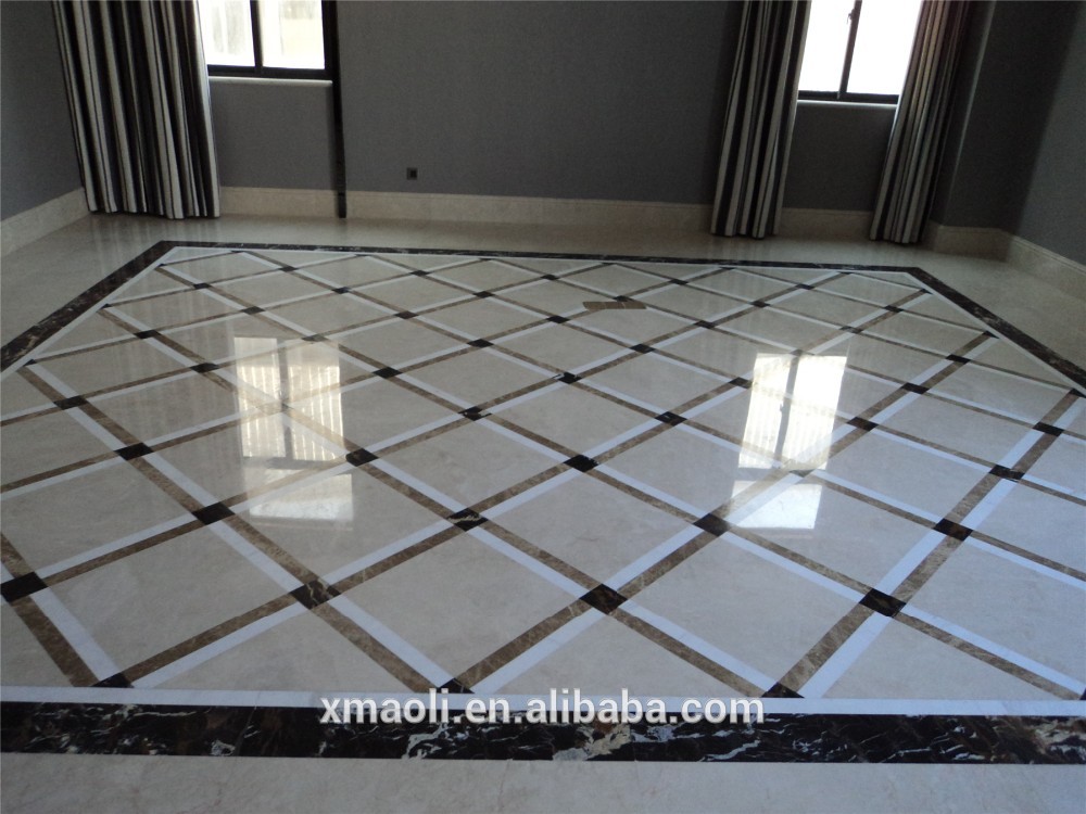 home looby marble inlay floor design by China manufacturer