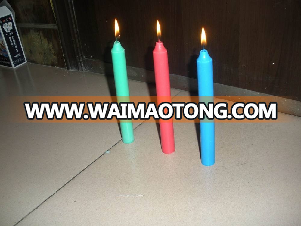 White stick paraffine wax candle for Nigeria /white candle