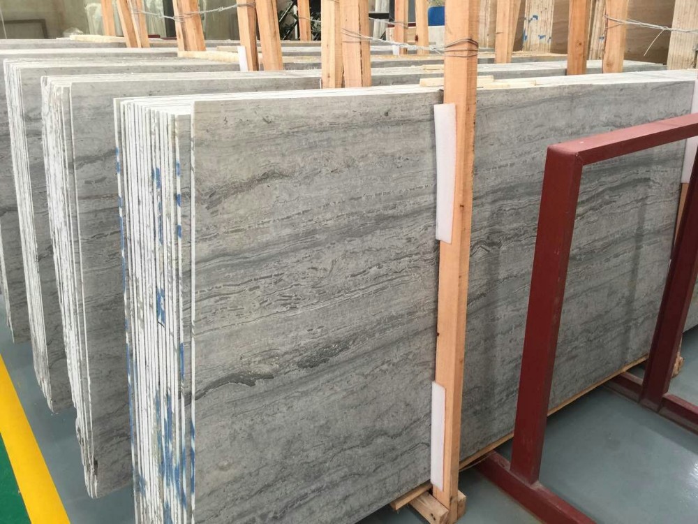 New palissandro blue wooden vein  marble slabs