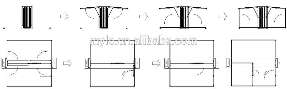 Economic quickly build low cost expandable cabin