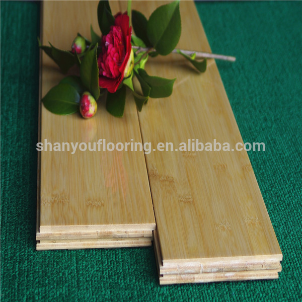 ECO friendly bleaching treatment natural bamboo floor tiles