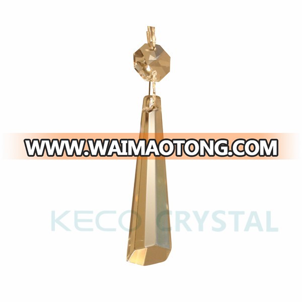 gold color hanger for chandelier drop and crystal prism, keco crystal provide accessories for chandeliers