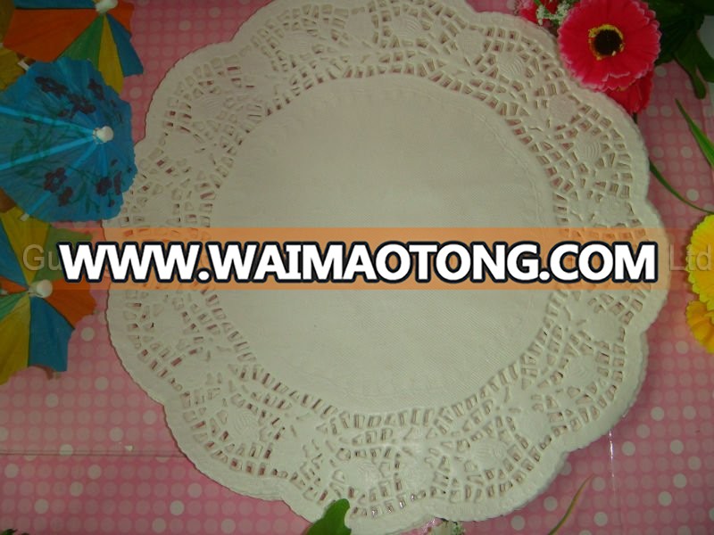 Wholesale Romantic Embossed Paper Doily Cake Doilies 10 inch (400pcs)