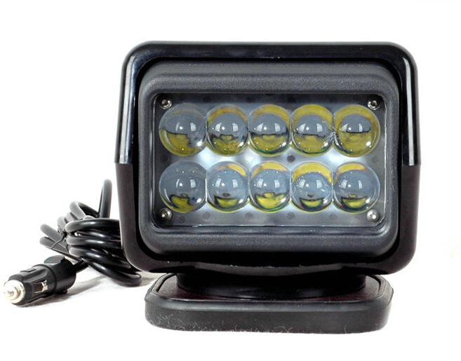 50W led working 360 search lights with Remote controller for police search lights