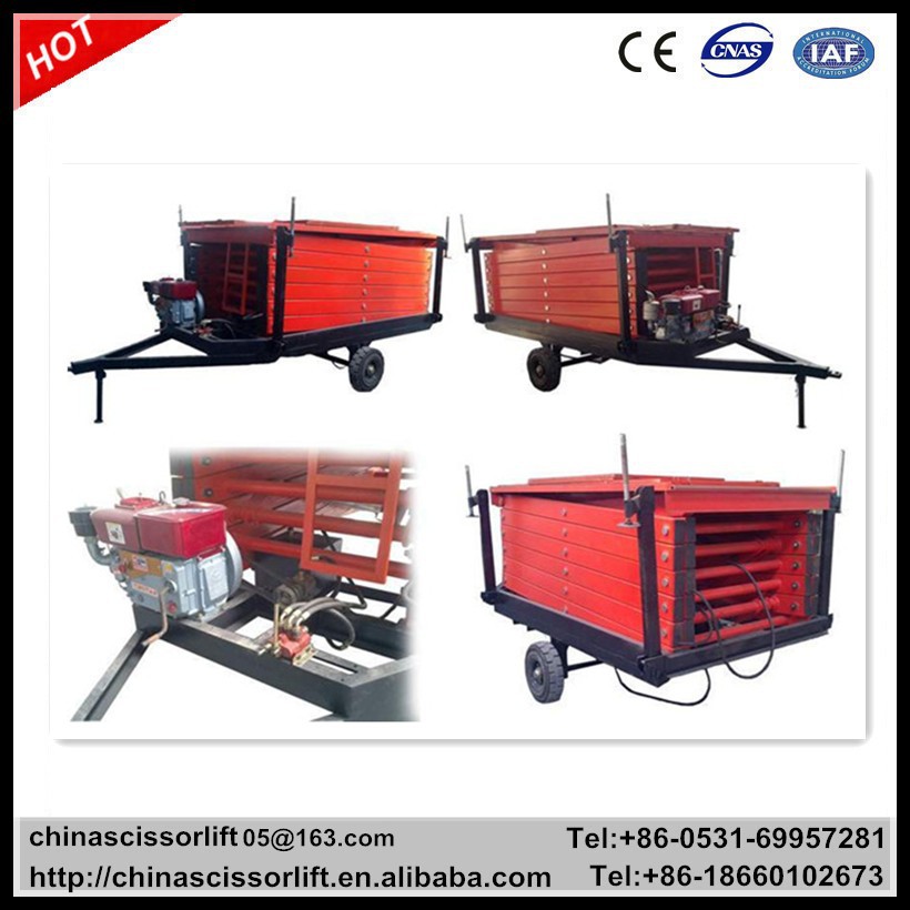 4-20M Mobile small electric man lift