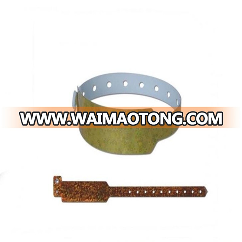 HXY high quality ID Vinyl PVC bracelet, Printed PVC Plastic Vinyl Wristbands For Festival