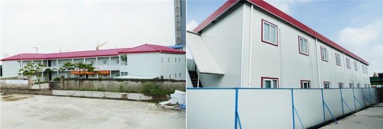 Pre engineering  custom two-storey prefab steel structural modular house building with steel truss