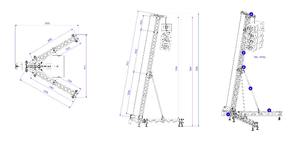 Bravo Stage Speaker Truss