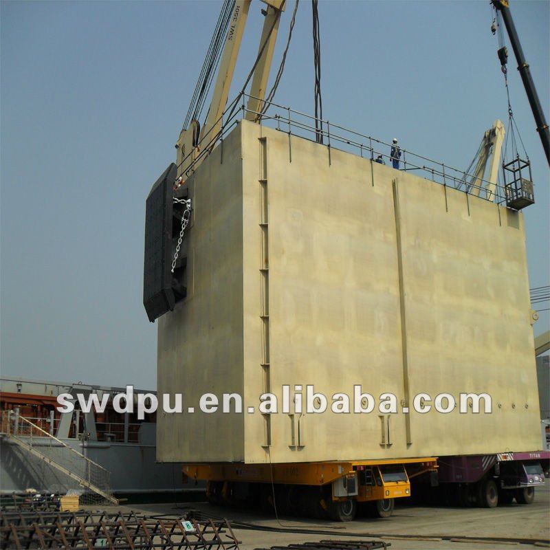 Sea caisson & ship polyurea coating spray