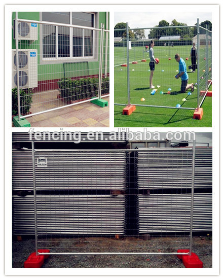 construction temporary fence with rubber feet (anping factory)