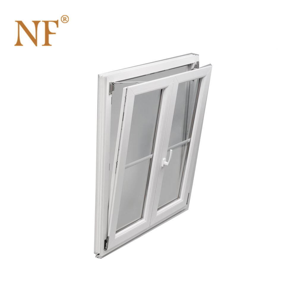 double glass aluminum tilt & turn windows