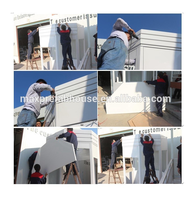 G8 prefabricated prefab portable booth kiosk design