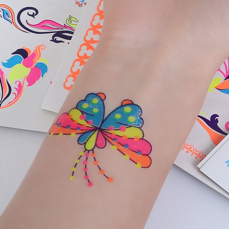 Halloween Tattoo Stickers,Crystal Sticker Tattoo,Temporary Tattoo Ink