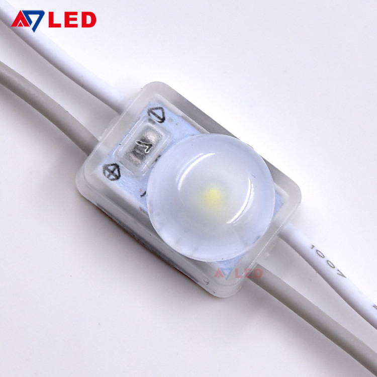 Waterproof injection dc12v 0.36w smd 2835 1 lamp mini led module