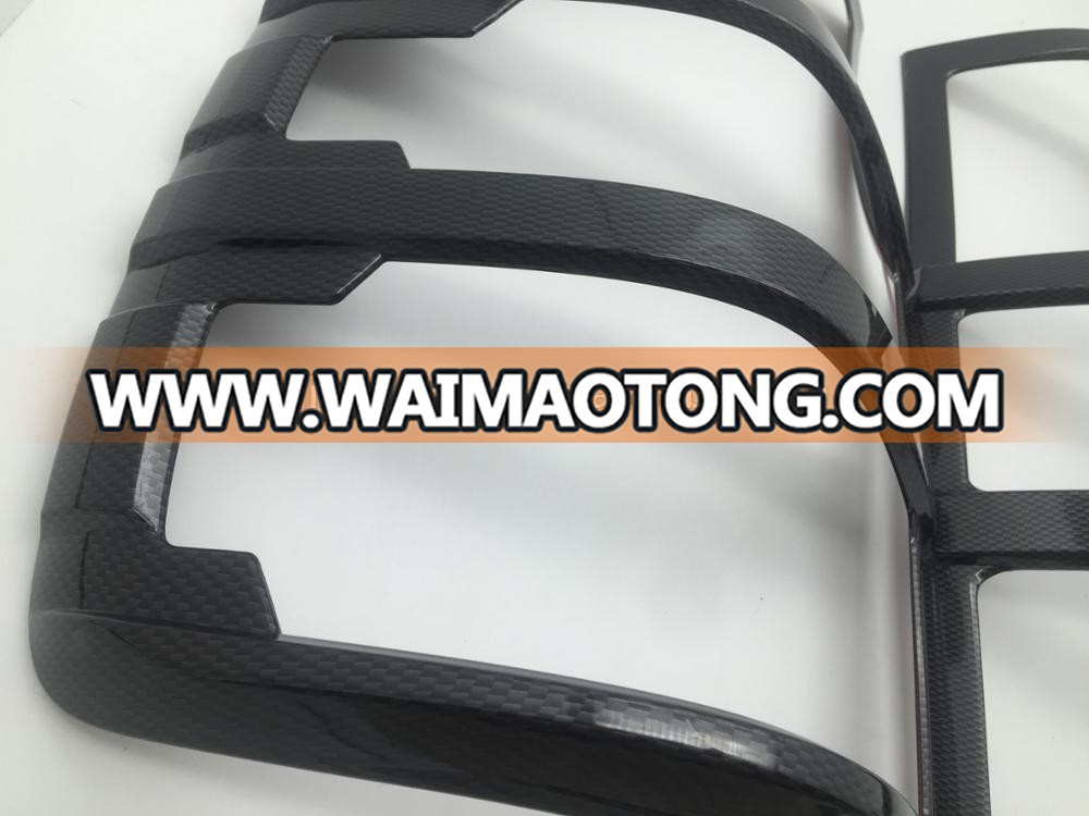 3D Carbon color Tail lamp cover accessories for 2012-2015 FD Ranger new T7