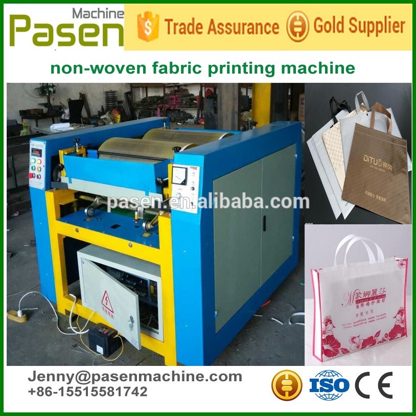 Manufactural plastic carry poly bag printing machine / printing machine for plastic bag