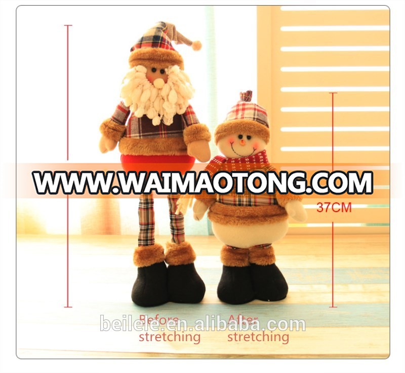 New arrival fabric Christmas doll old man children gift and Christmas Decorations