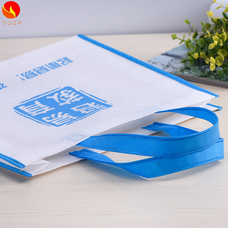 2018 New Fully Automatic Multifunctional Flat Gusset Box Haddle Shopping Nonwoven Non Woven Fabric Bag