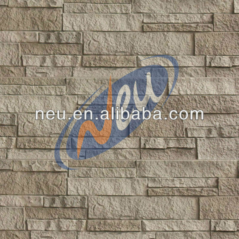 Polyurethane Wall Decorative Panel,rock ,face faux stone,Artificial Stone wall panel with SGS,NEU