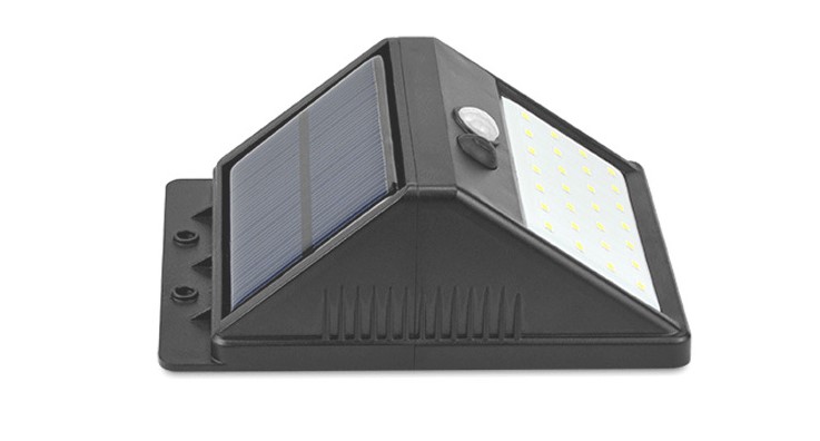 LED Outdoor Solar Powered Motion Sensor Smart wall light