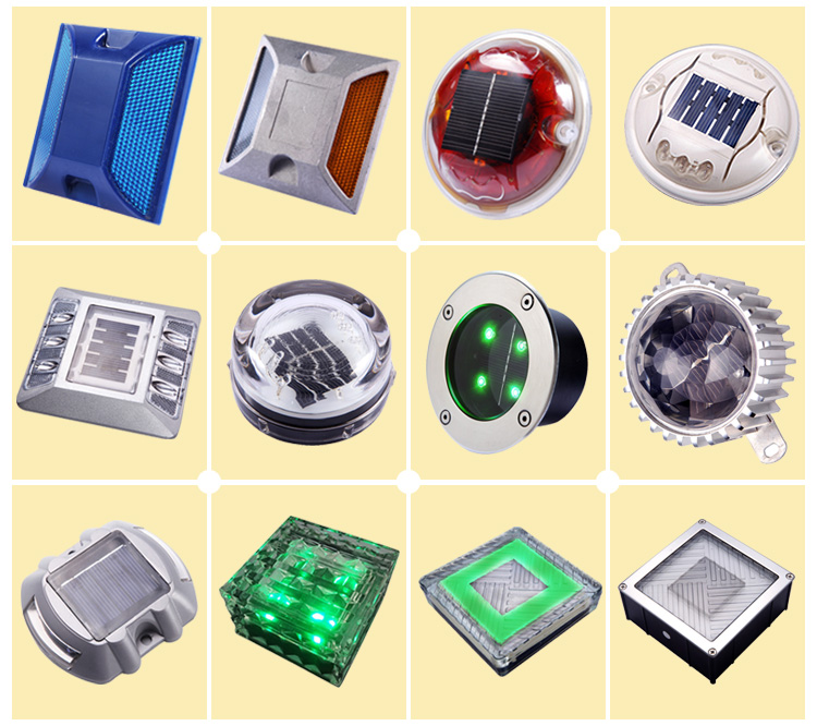 Adopting imported electronic component solar traffic warning light