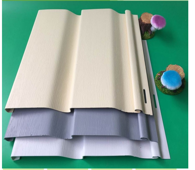 Long life decorative anti-aging colorful asa PVC vinyl sidings