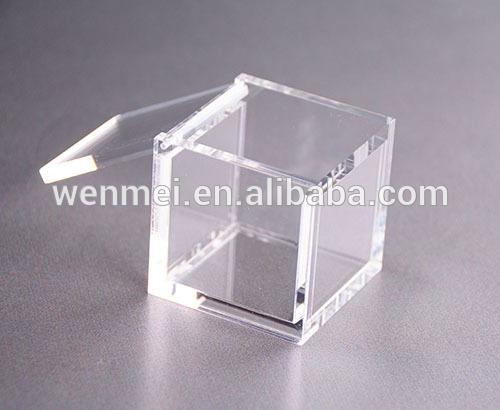 Custom Design acrylic Plexiglass Gift Box for baseball