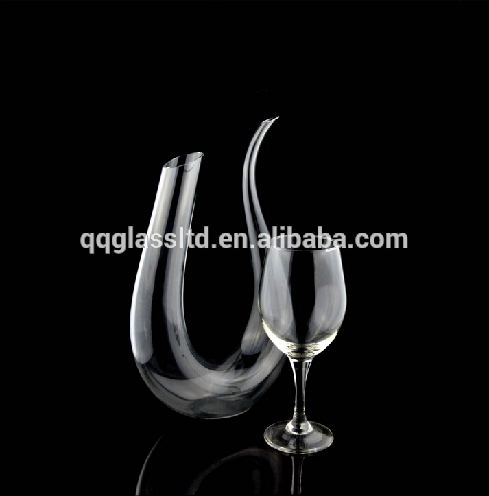 Mouth blown cheap glass decanters