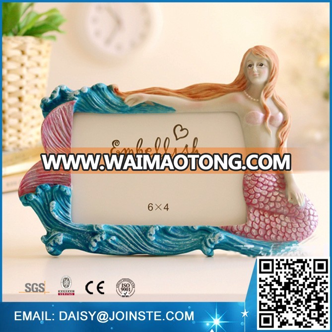 Mermaid Photo frame moulding resin photo frame