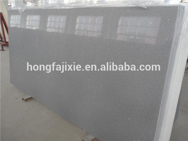 White star quartz slab, glacier white quartz countertop wholesale for kitchen tops