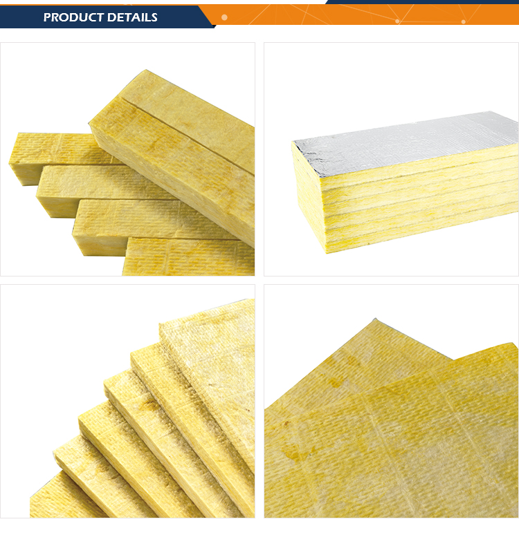 Shenzhou Glass Wool Thermal Building Material White Glass wool Blanket material Glass Wool