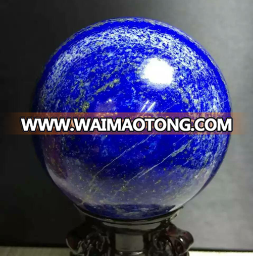 wholesale natural crystal stone ball polished lapis lazuli crystal sphere for decoration