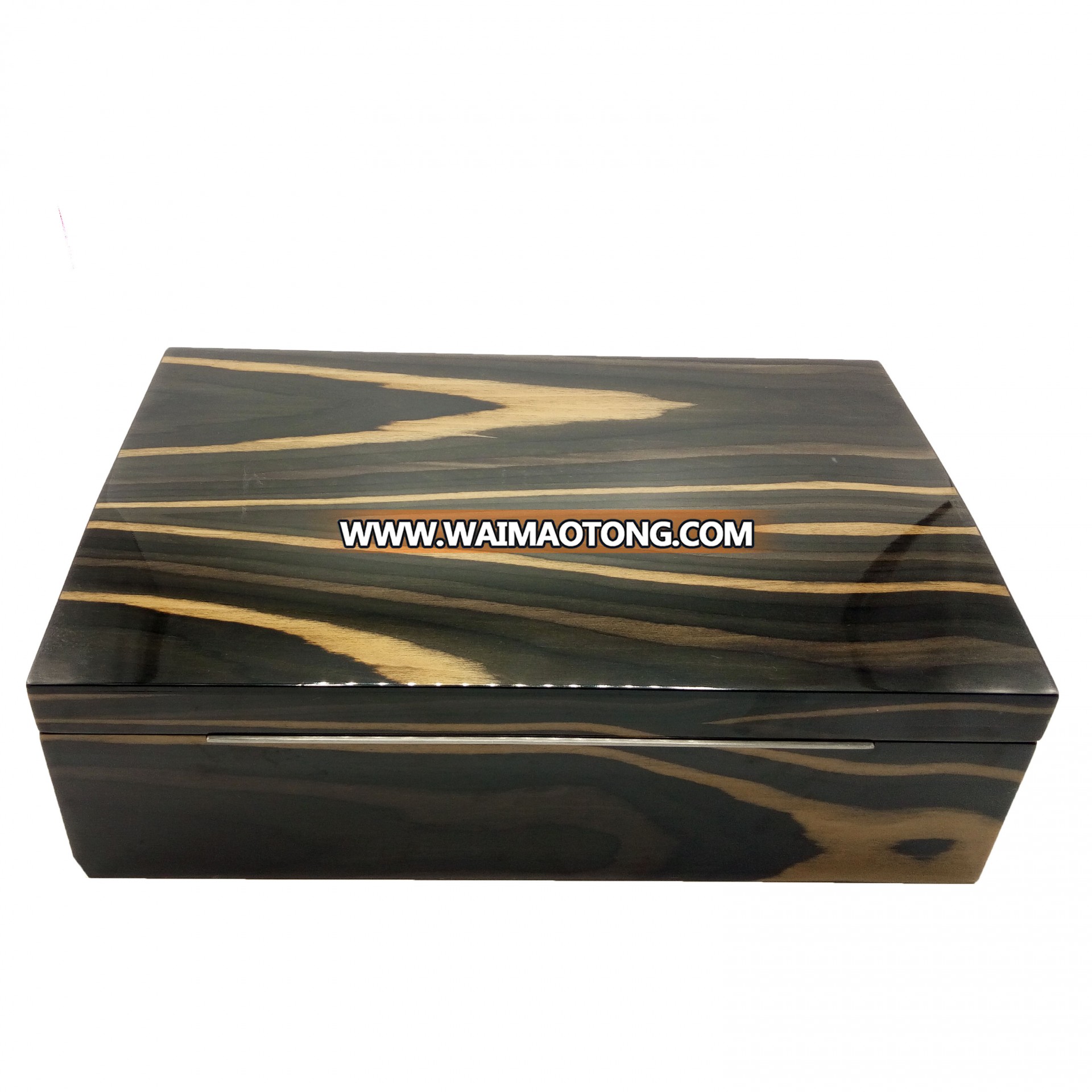 Hot classic new Chinese classic durable black wooden jewelry box