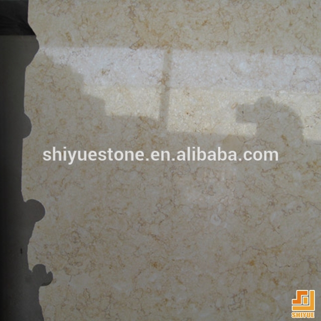 Hot Selling cream sunny Beige natural stone tavera beige marble slabs