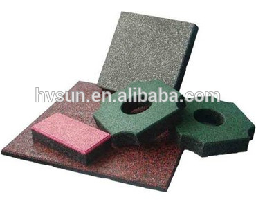 Manufacturers produce Water Rain and anti-slips drainage rubber mat