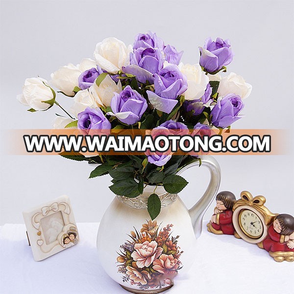 New style 9 heads artificial diamond rosebud for wedding decoration