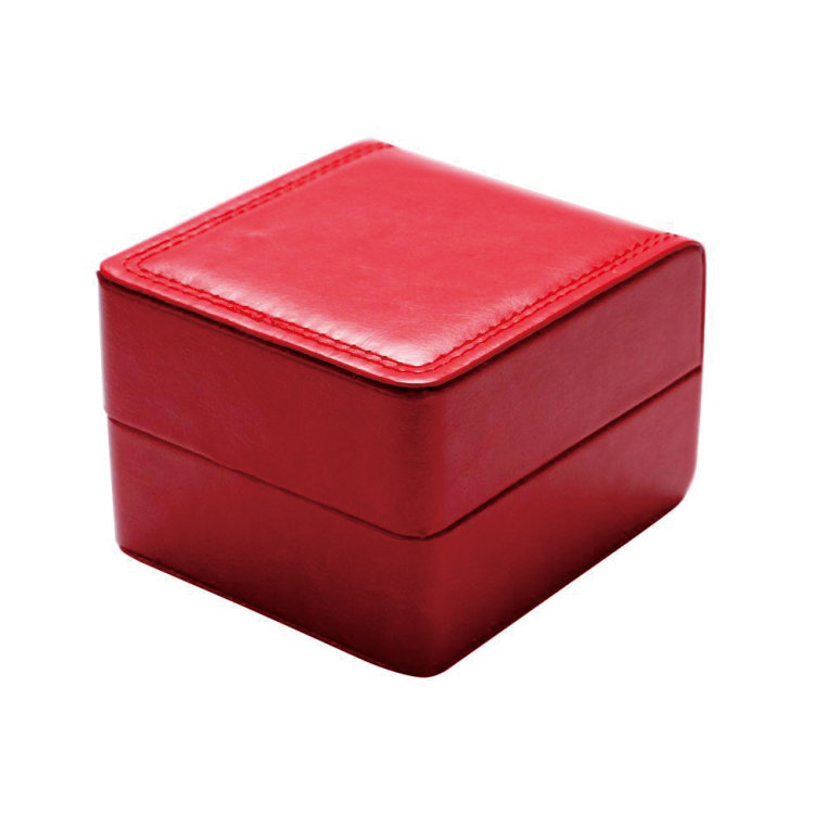 Hot Sale Cheap Bracelet Display Leather Single Custom Watch Box with Pillow