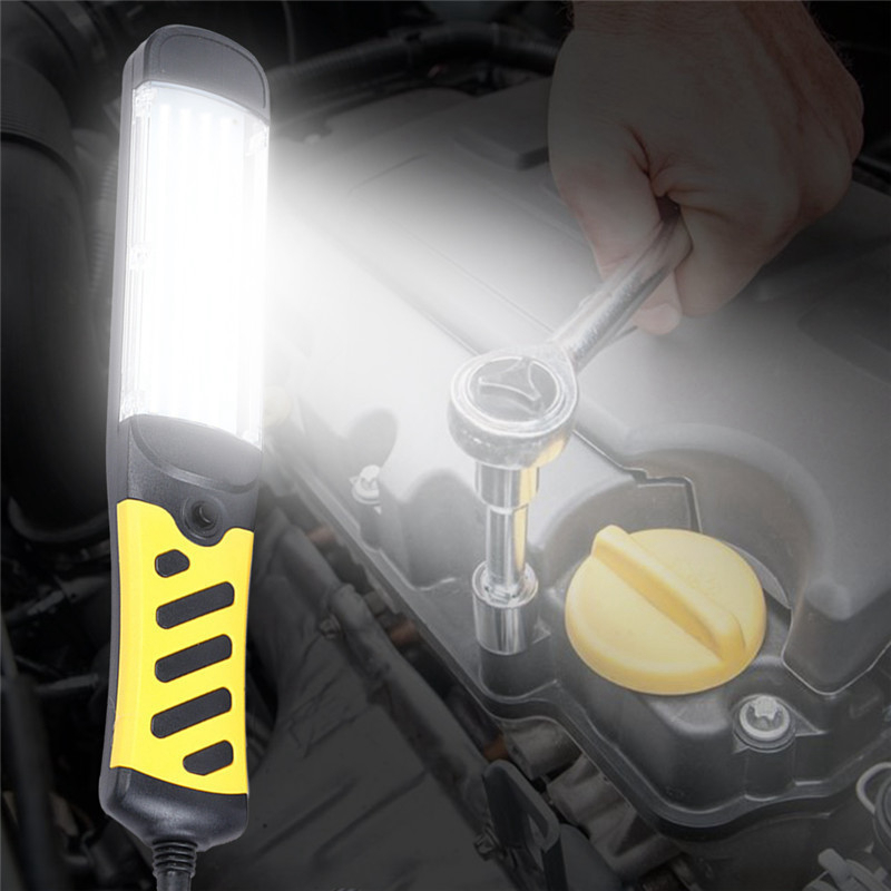 Portable LED Emergency Safety Work Light 80 LED Beads Flashlight Magnetic Car Inspection Repair Handheld Work Lamp