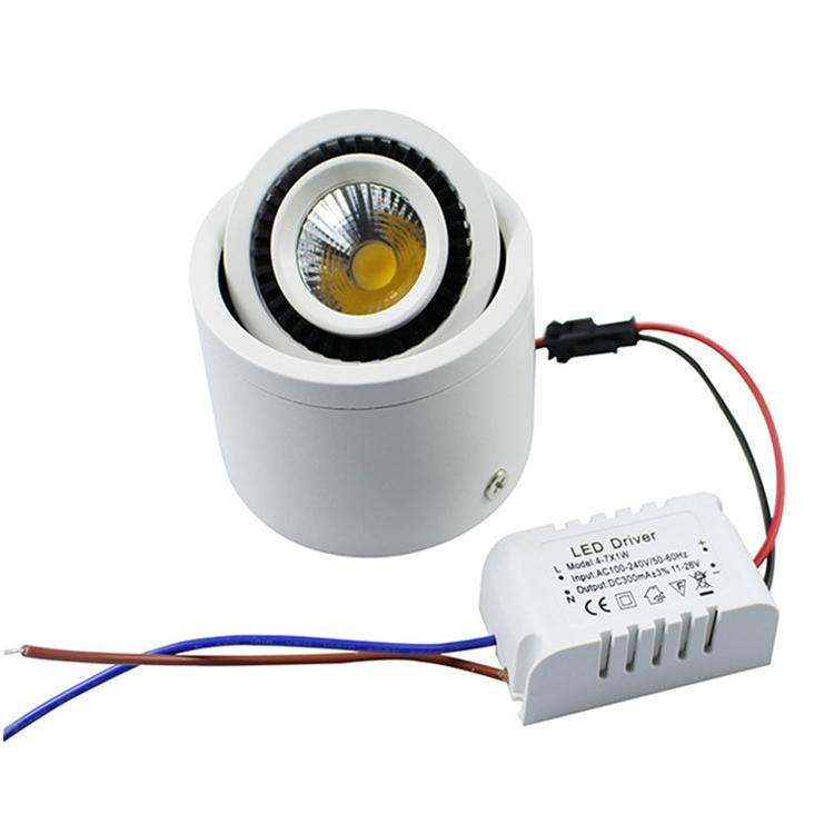 5w 7w 9w 12w 18w led downlight SAA CE ROHS Approved LED surface mounted round downlight