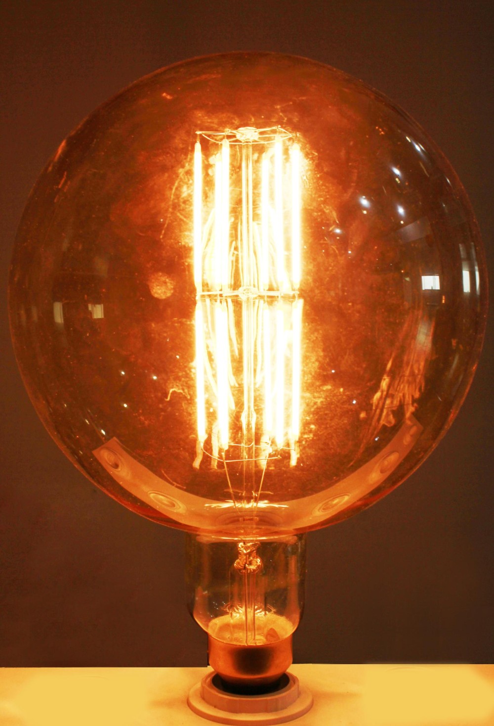 E26/E27 large size led bulb vintage special shape filament bulb 2200K