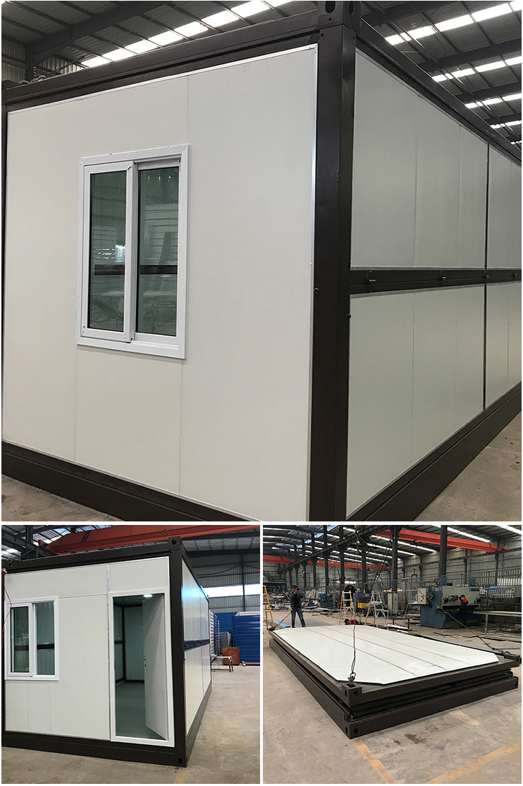 Factory price china bi folding door assembly container house