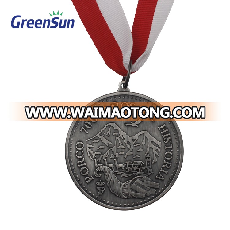 Wholesale Custom Design Blank Sports Running Metal Medal