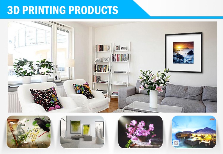 Waterproof aluminum and wood frames 3d picture effect light box, LED Advertising Outdoor Light Box