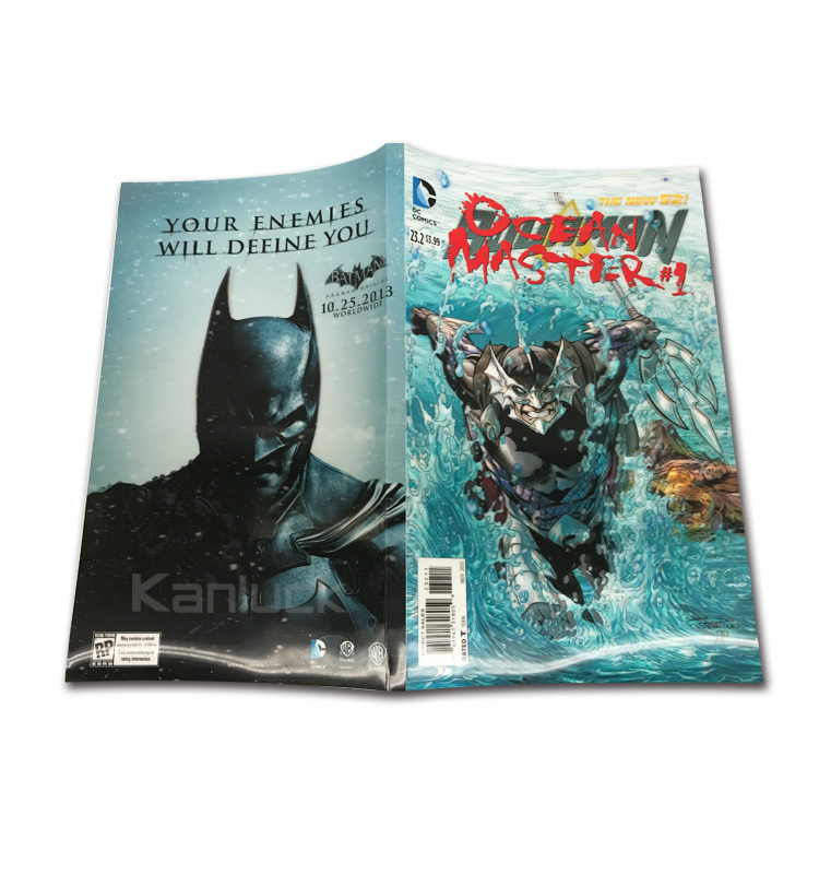 3D Lenticular Book Cover