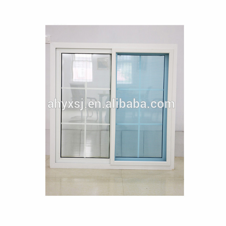 China custom high quality pvc sliding windows and doors with roll up shutters