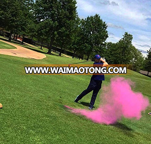 Boomwow Exploding Pink Blue Powder Gender Reveal Golf Balls For Baby  Announcement Party Supplies