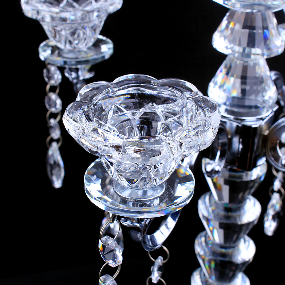 Table decoration for wedding glass candleholder