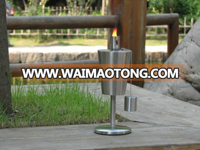 Outdoor stainless steel garden torch oil lamp SST-010-120