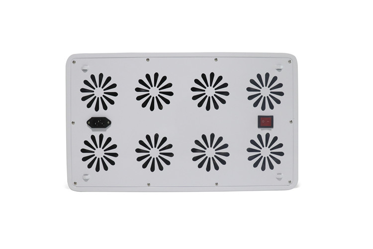 2019 new design full spectrum  spider 8 COB chip 1200w LED grow light