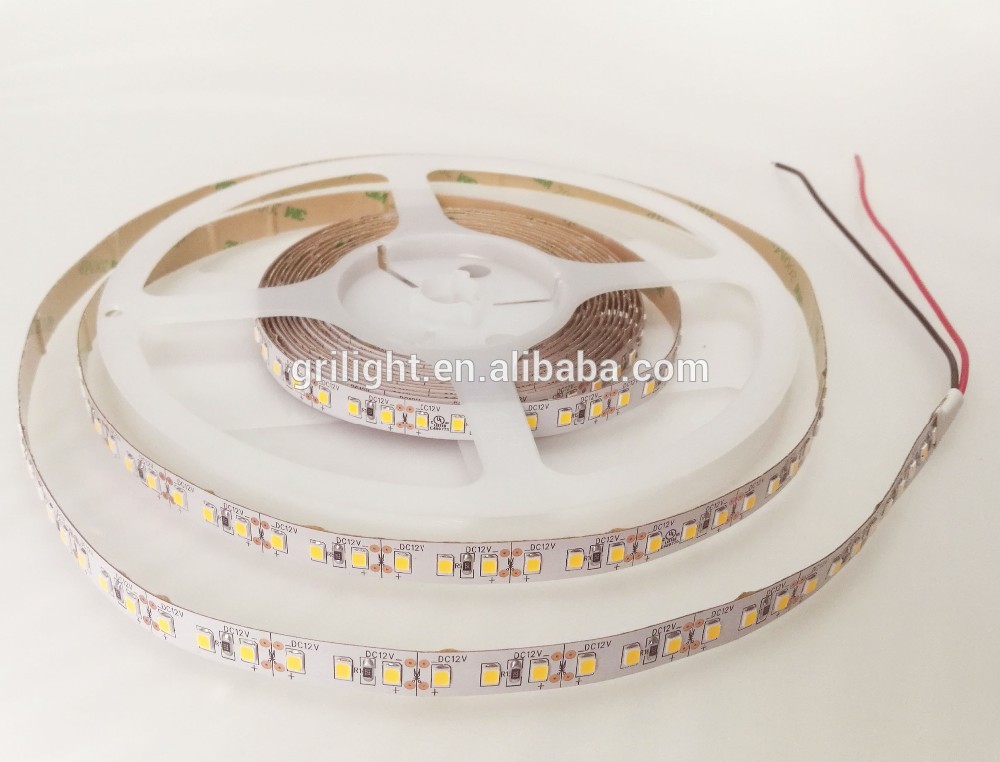 Alibaba express pcb 8mm width smd2835 24w/m 600leds ul listed led strip